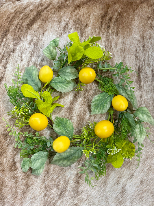 Lemon Wreath
