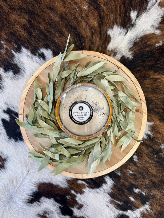 RESTOCK Swan Creek Pumpkin Vanilla Candle
