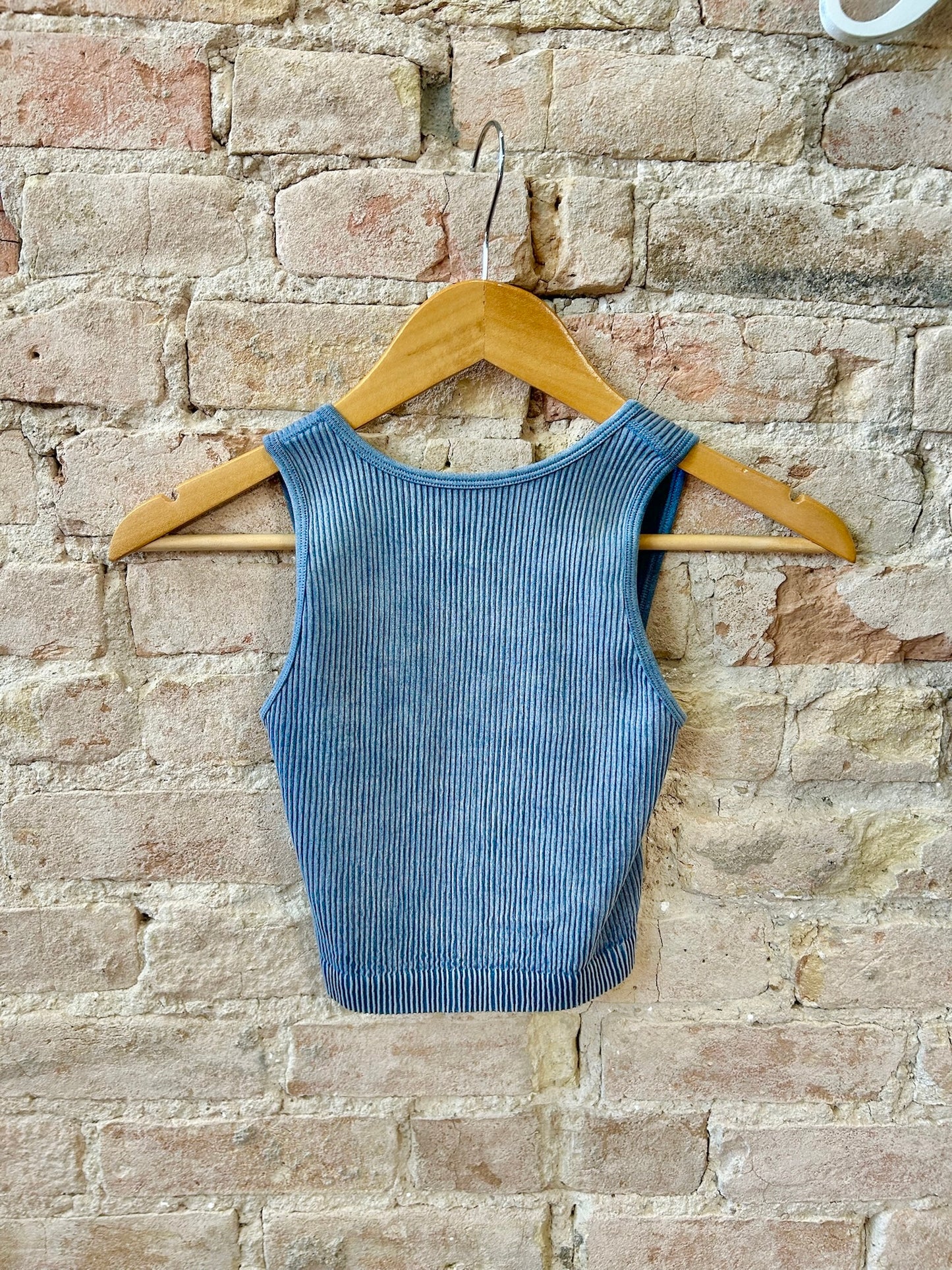 Trust Me Blue Tank Top