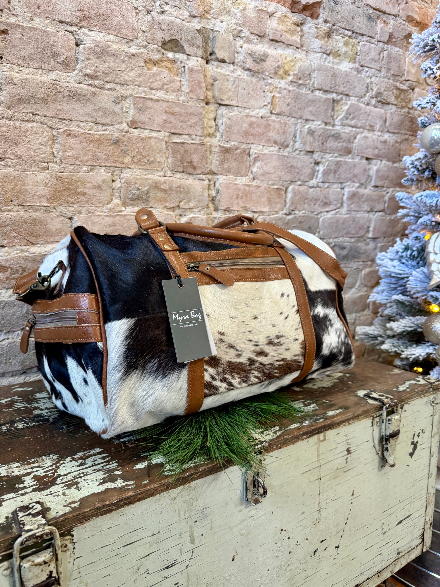 MYRA Cowhide Travel Bags