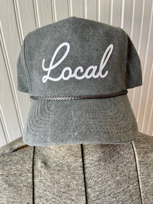 Grey Local Trucker Cap