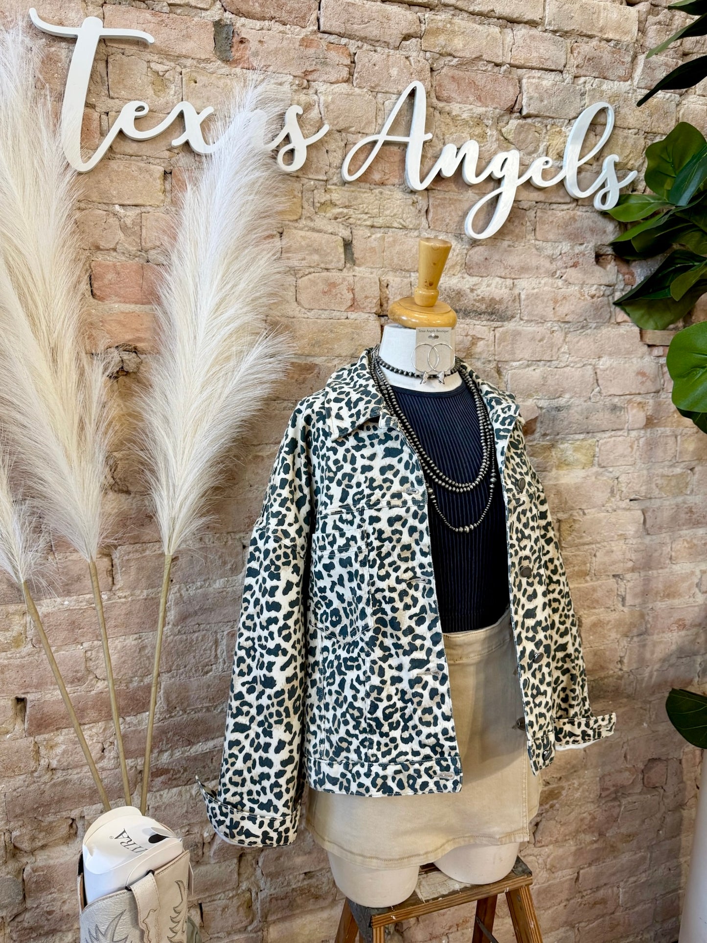 Lost In Love Leopard Print Jacket