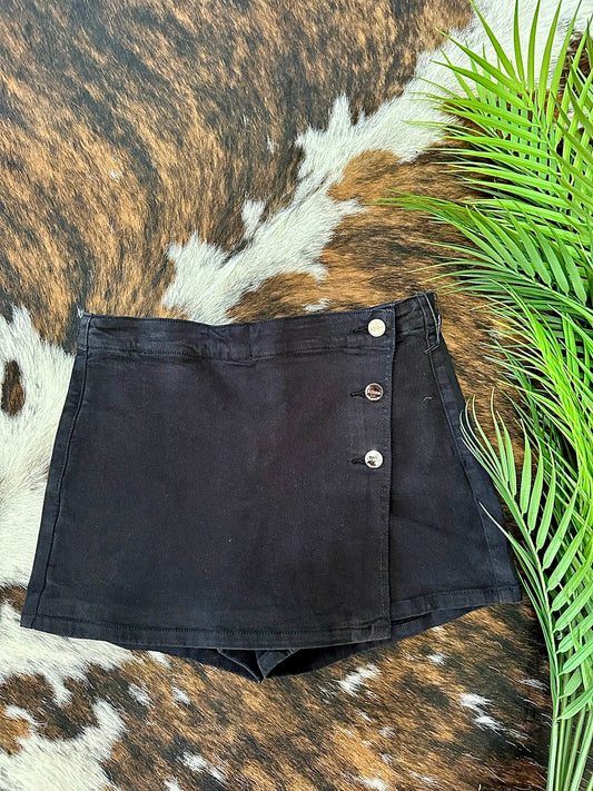 Rising Star Black Risen Skort
