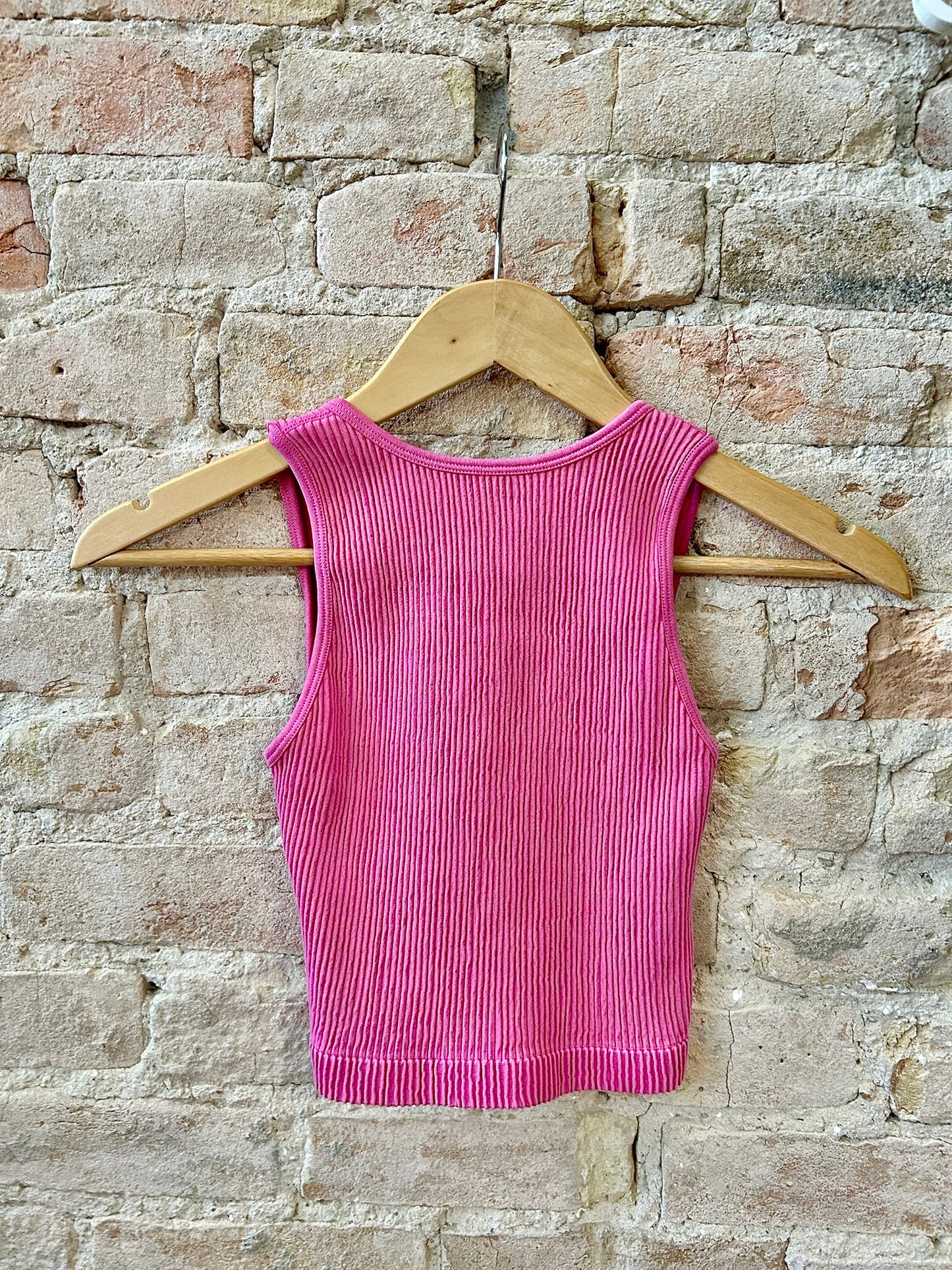 Trust Me Pink Tank Top