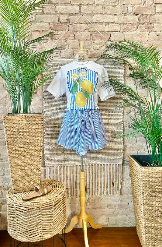 La Dolce Vita Lemon Graphic Tee