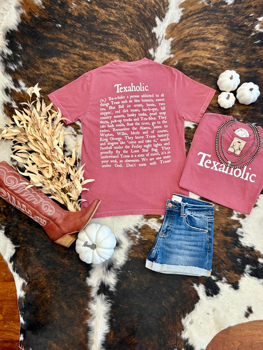 Rust Texaholic Graphic Tee