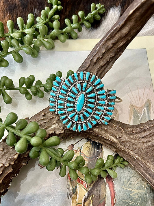 Sterling Silver Kingman Cuff