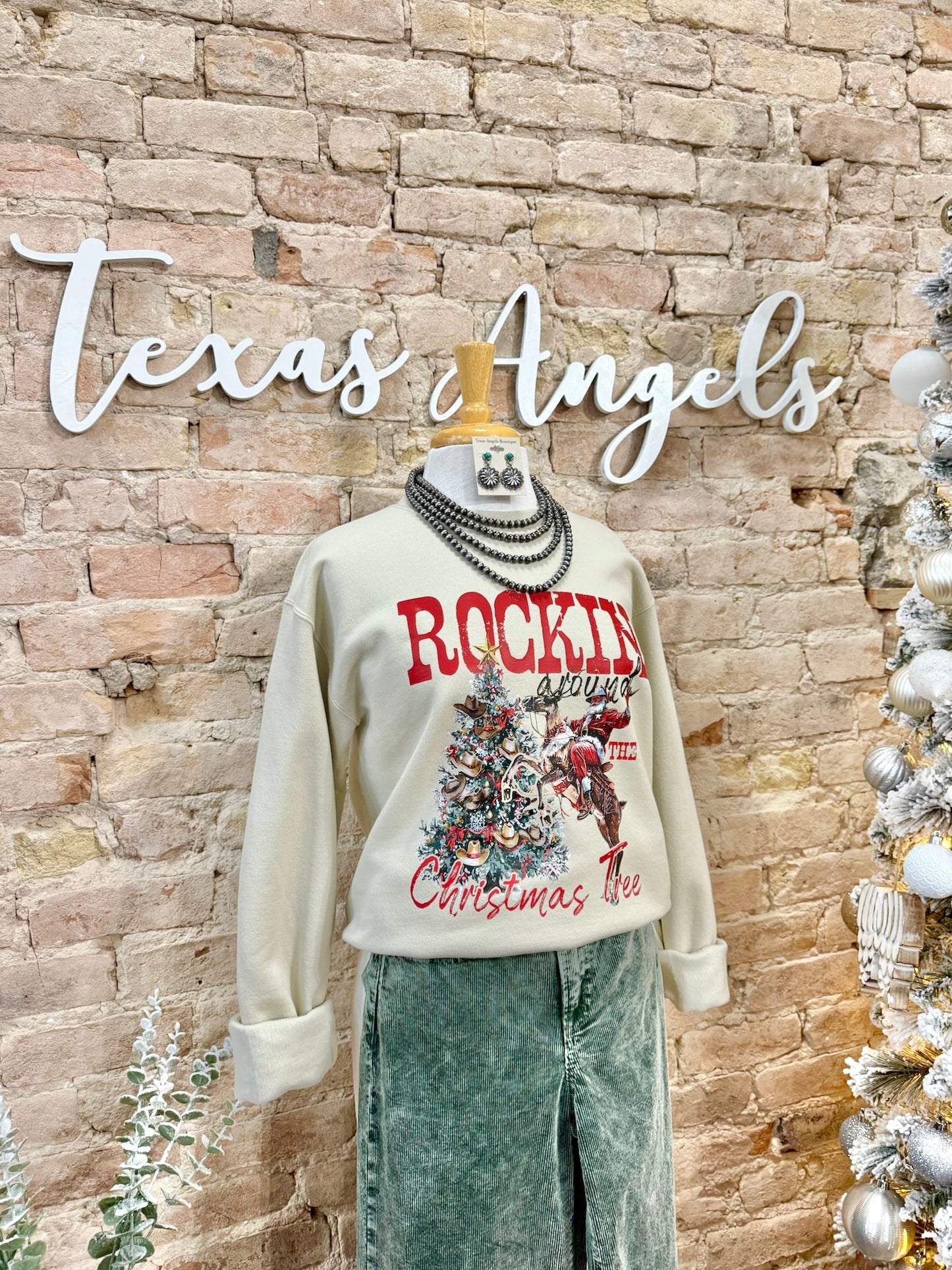 Rockin' Around The Christmas Tree Sweatshirt