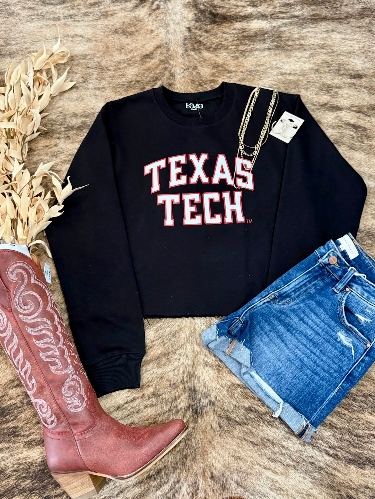 Texas Tech Black Sweatshirt