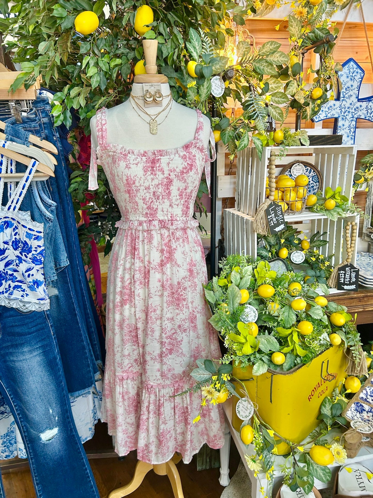 Day Trip Pink Maxi Dress