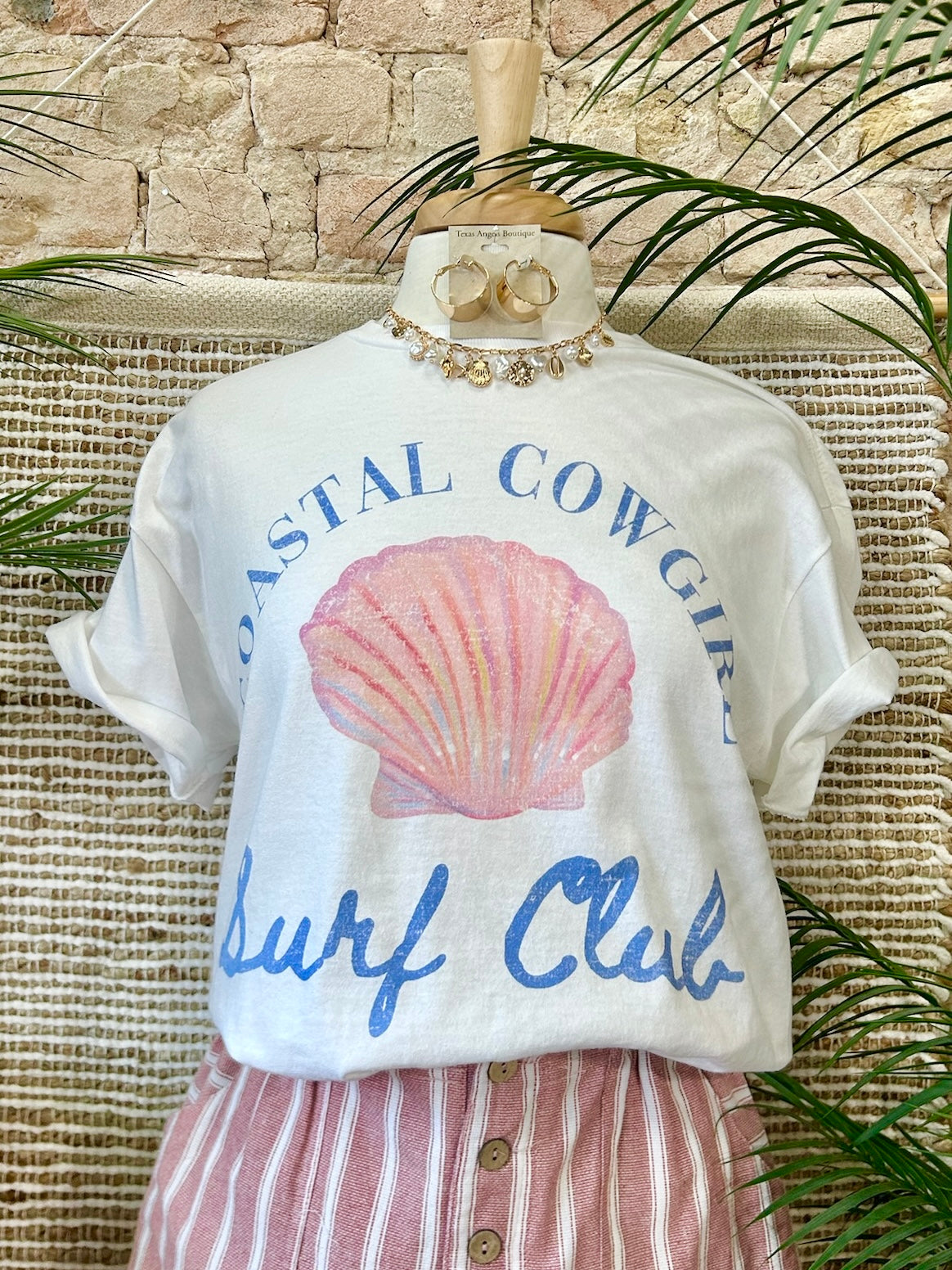 Coastal Cowgirl Surf Club Graphic Tee