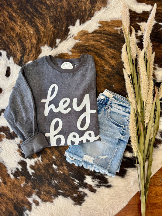 50% Off - Hey Boo Sweatshirt