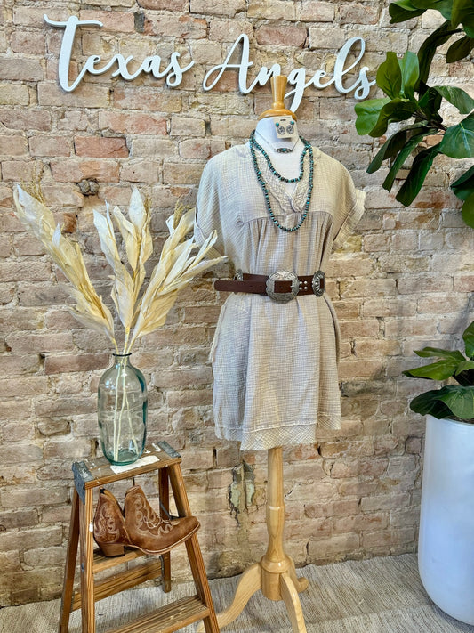 Deep In The Heart Of Texas Mocha Dress