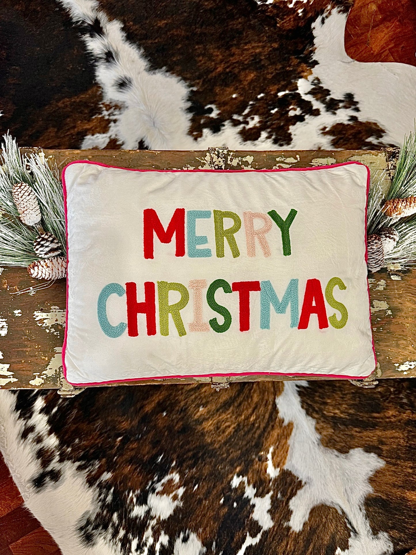 Merry Christmas Pillow