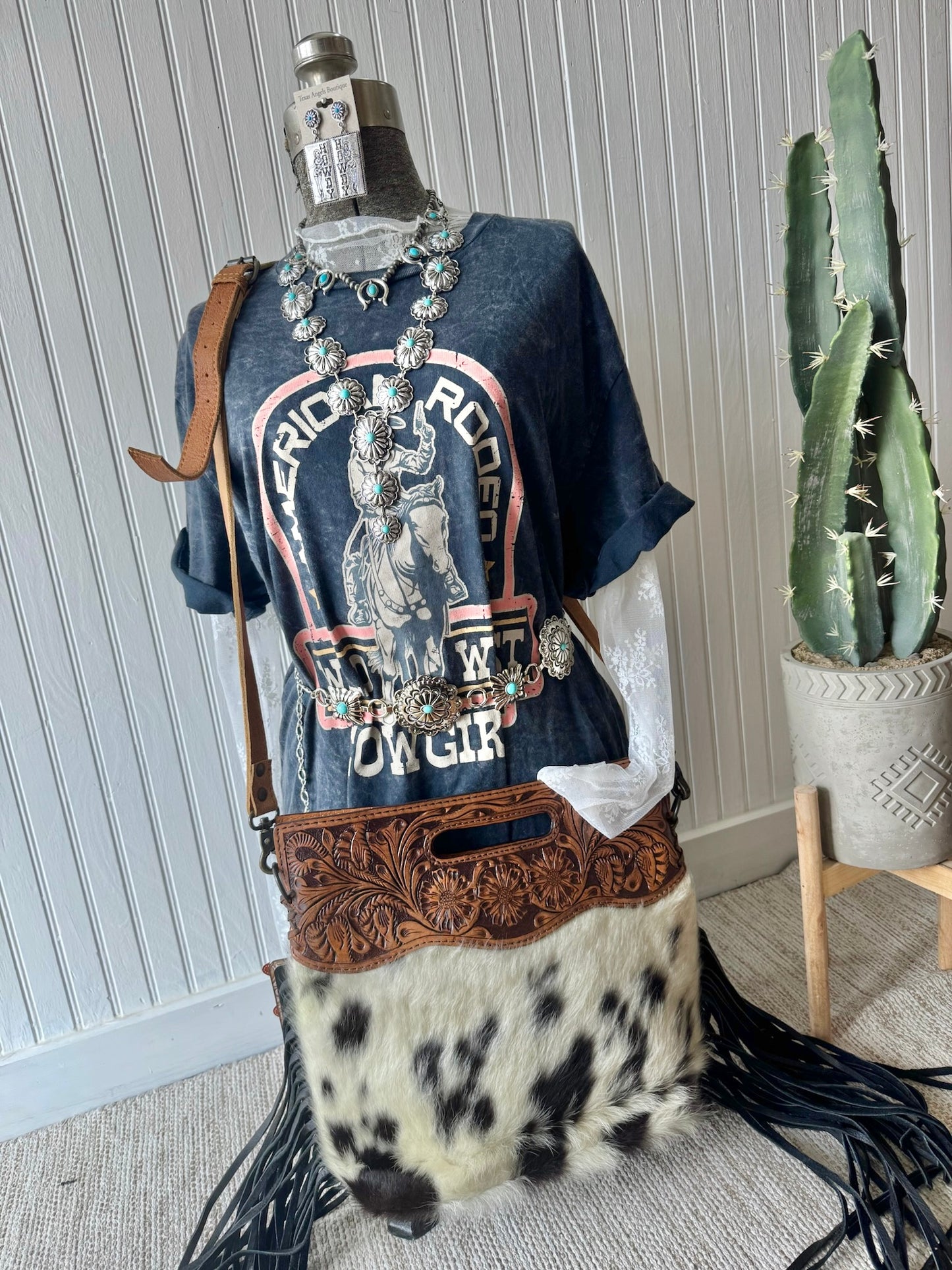 American Rodeo Cowgirl Graphic Tee