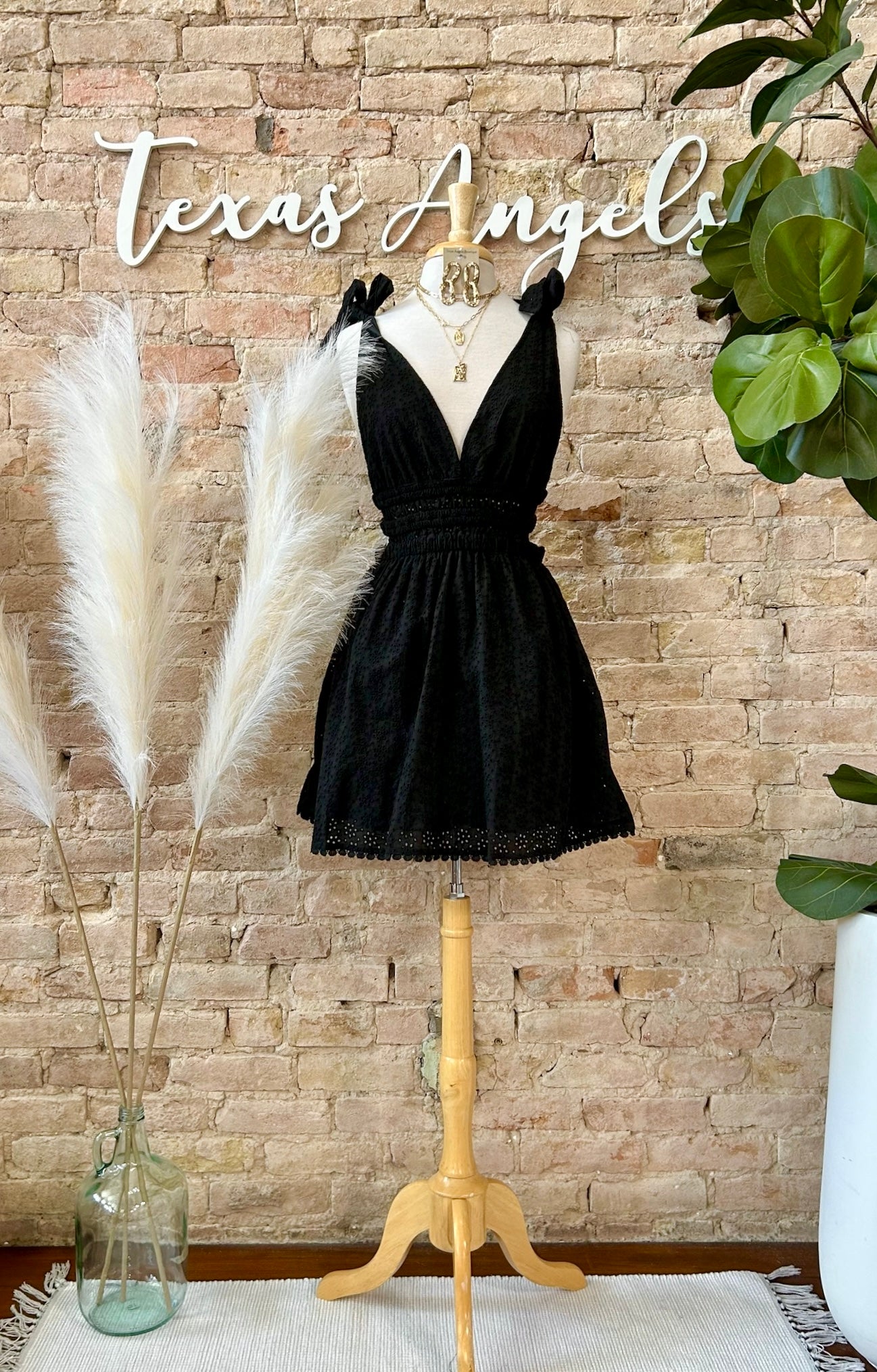 Gonna Be Somebody Black Dress