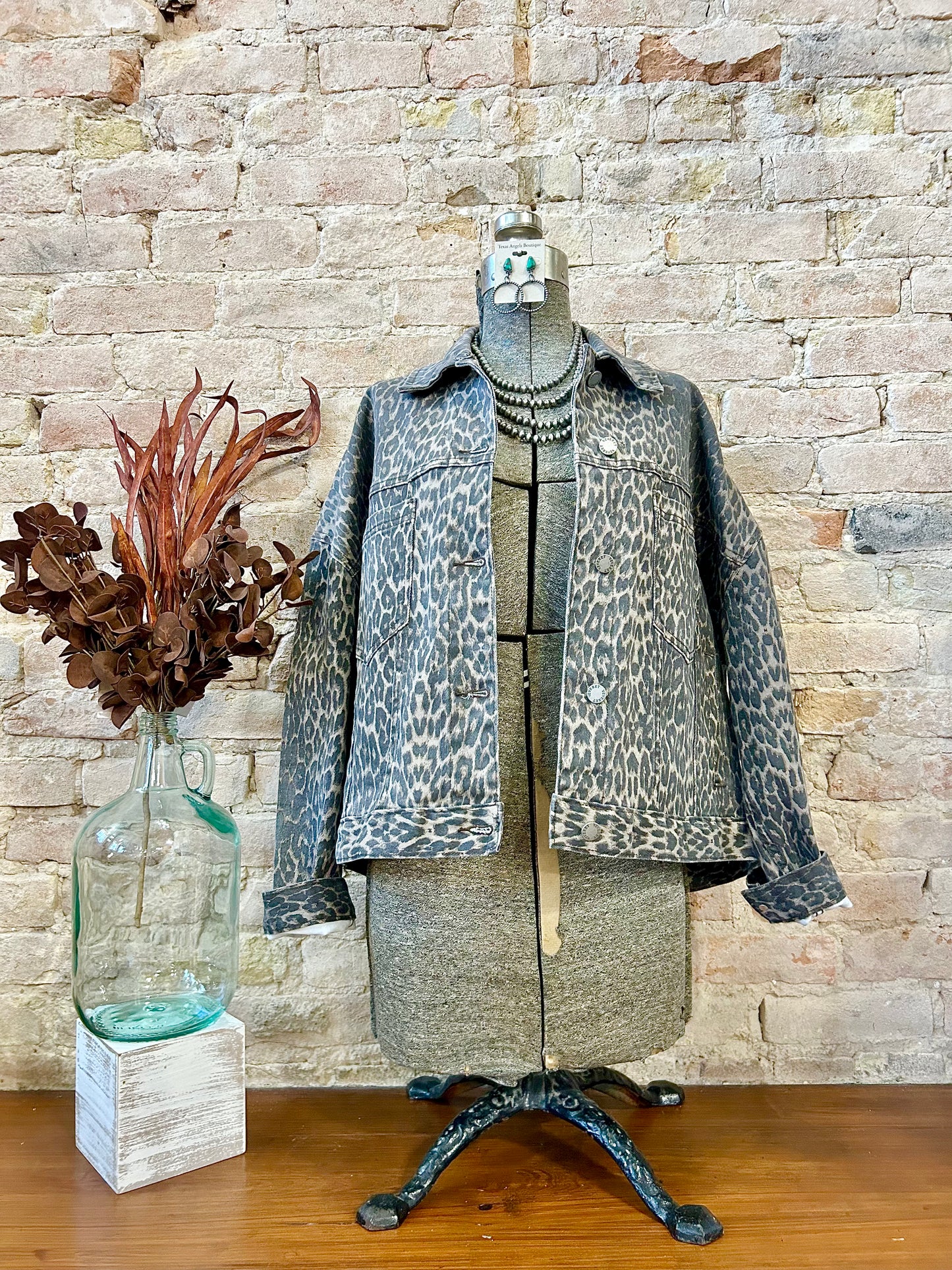Lookin' For Love Leopard Print Jacket