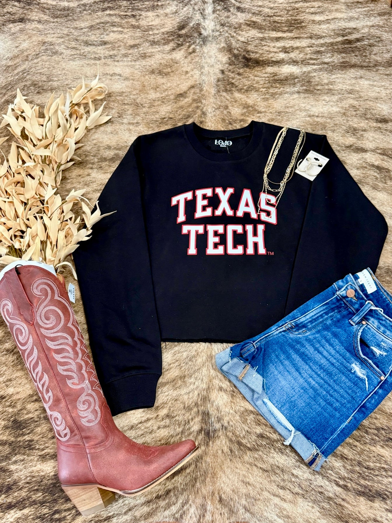 Texas Tech Black Sweatshirt