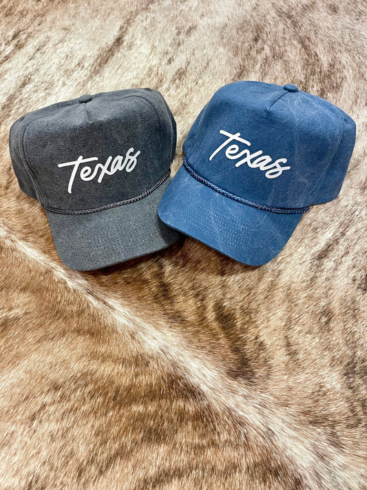 Grey Texas Trucker Cap