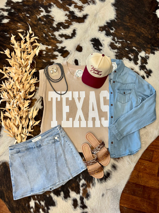 The Khaki Texas Tee
