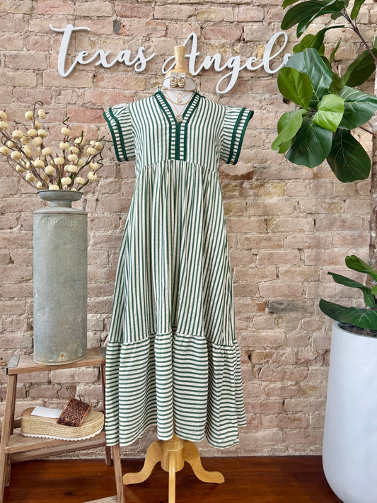Ready For The Next Move Olive Mid Maxi