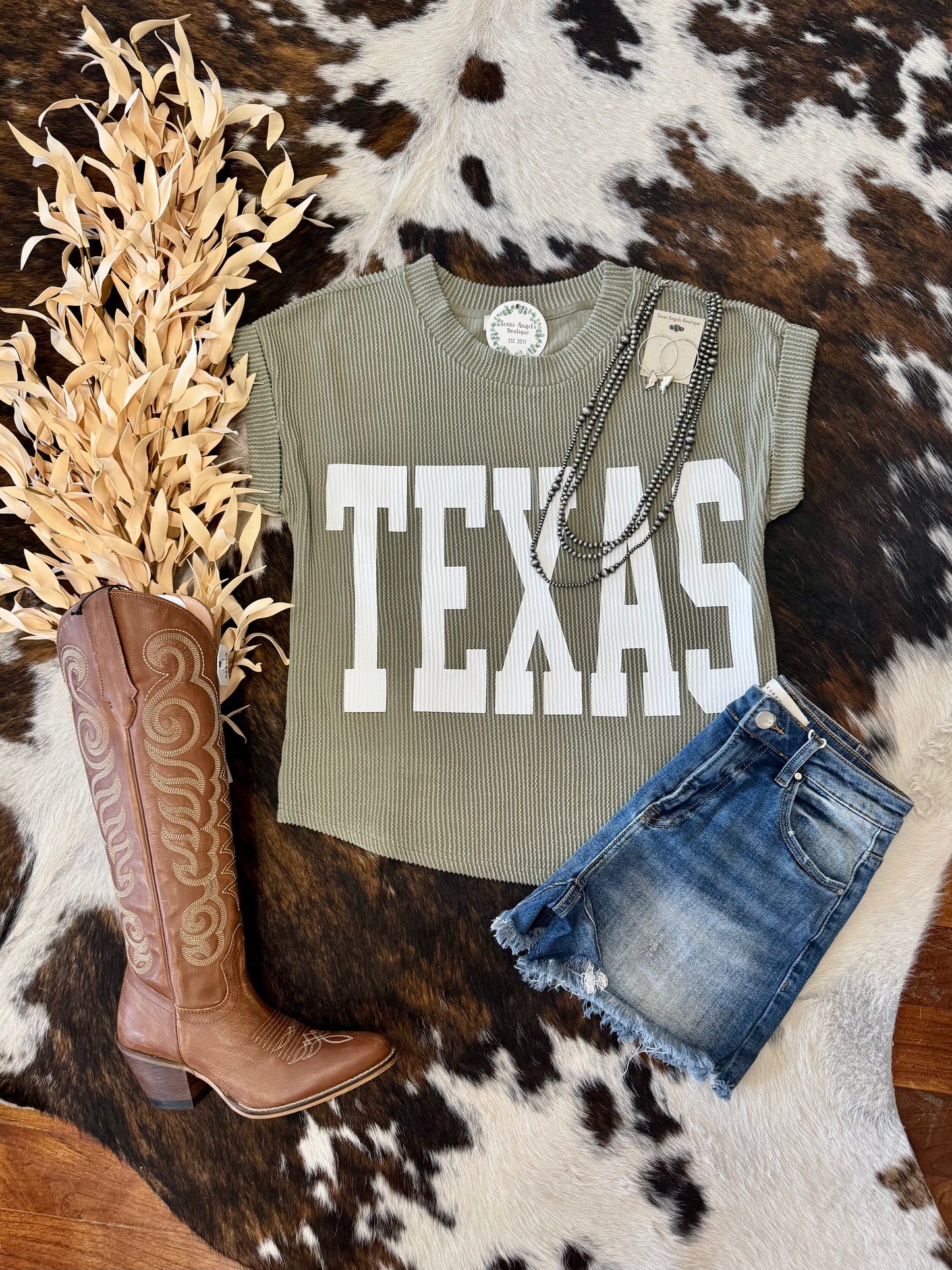 The Olive Texas Tee