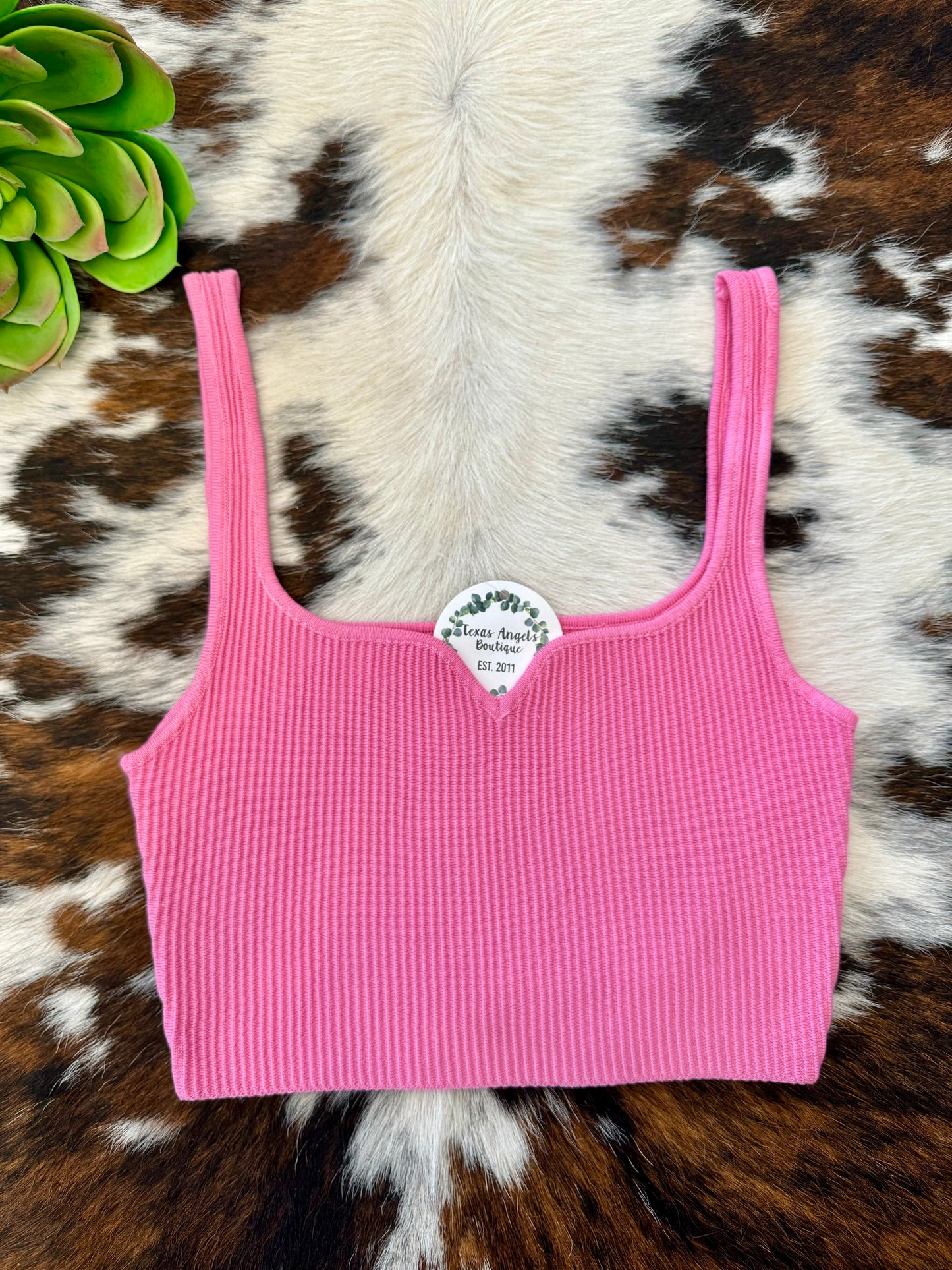 50% Off - The Basic B Pink Tank