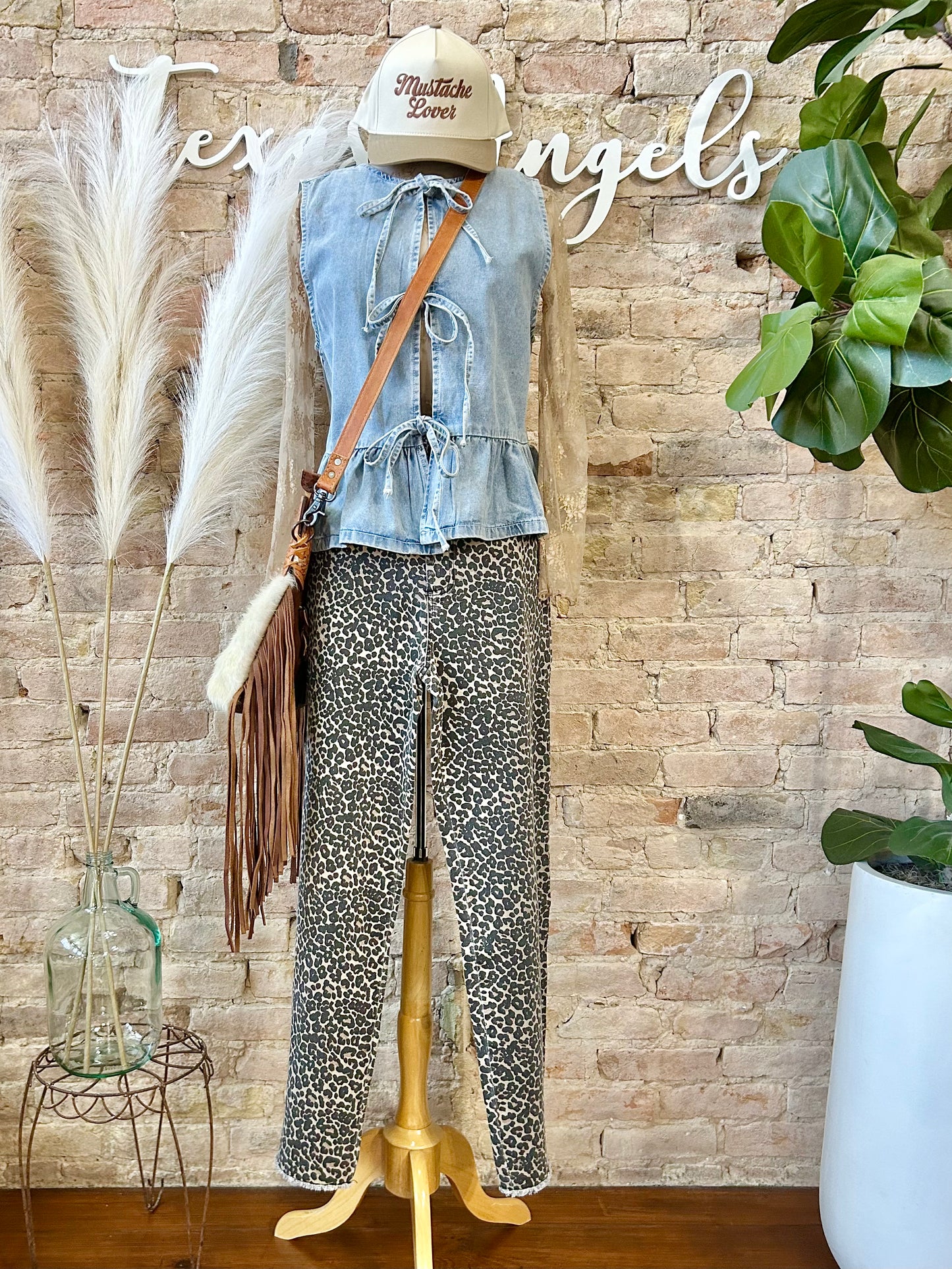 After Party Leopard Print Pants