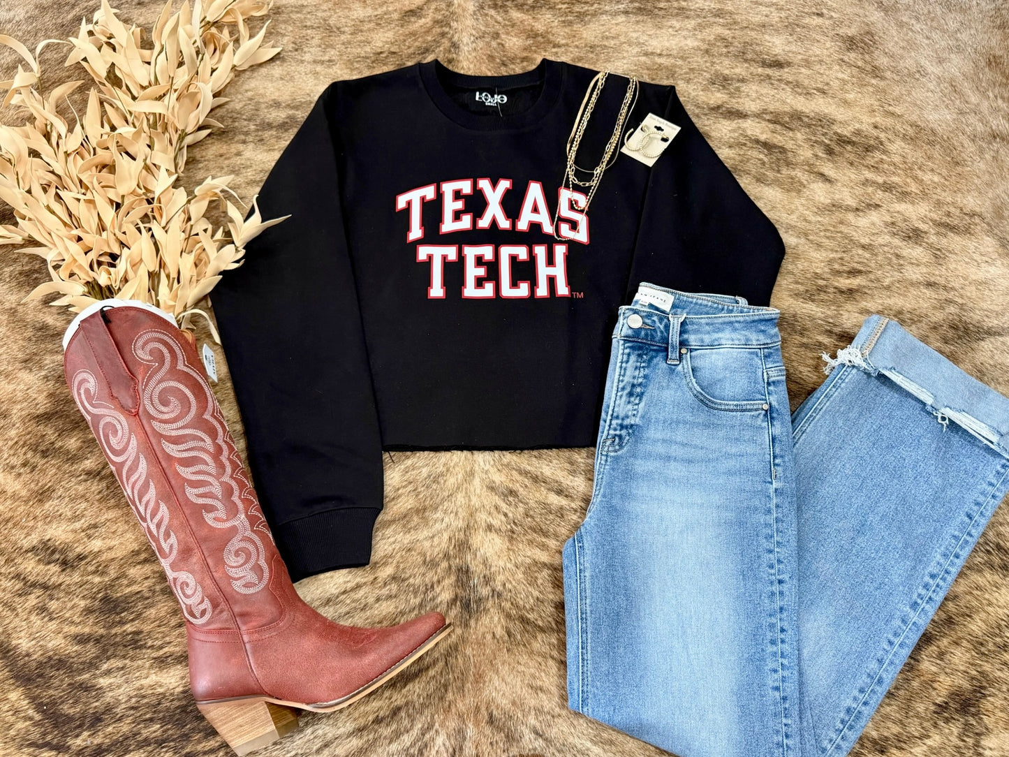 Texas Tech Black Sweatshirt