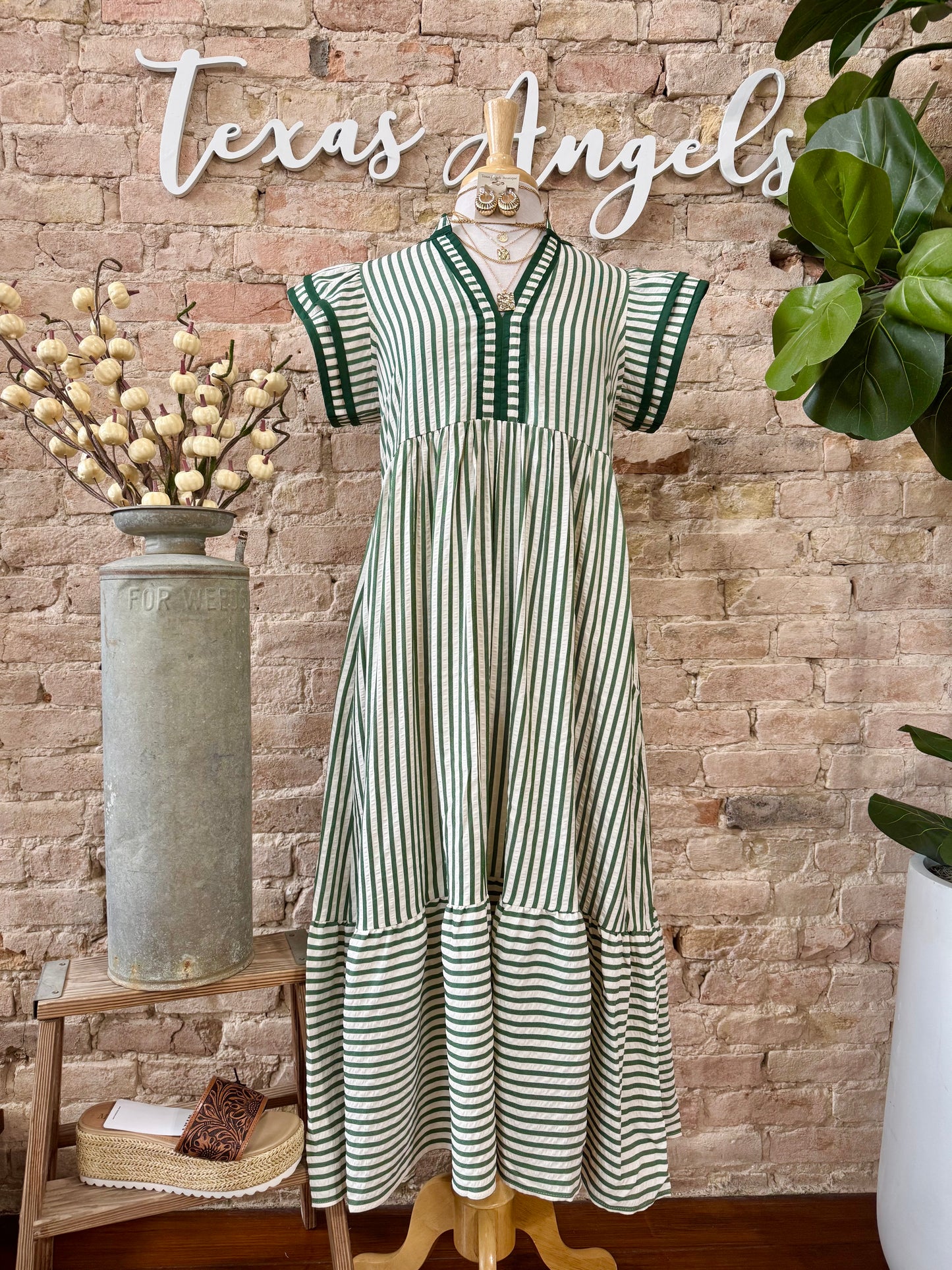 Ready For The Next Move Olive Mid Maxi