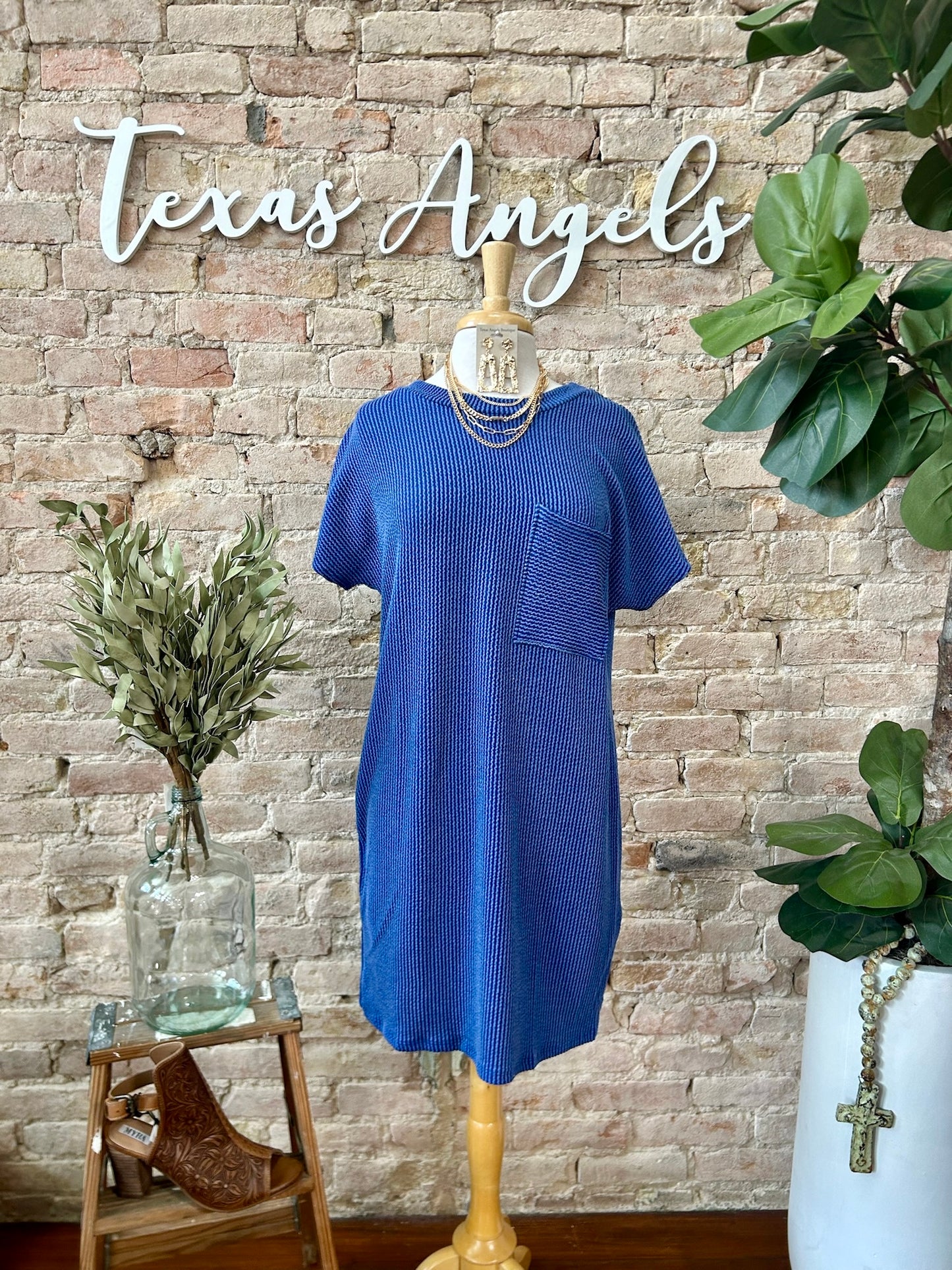 RESTOCK Date Night Royal Blue Dress