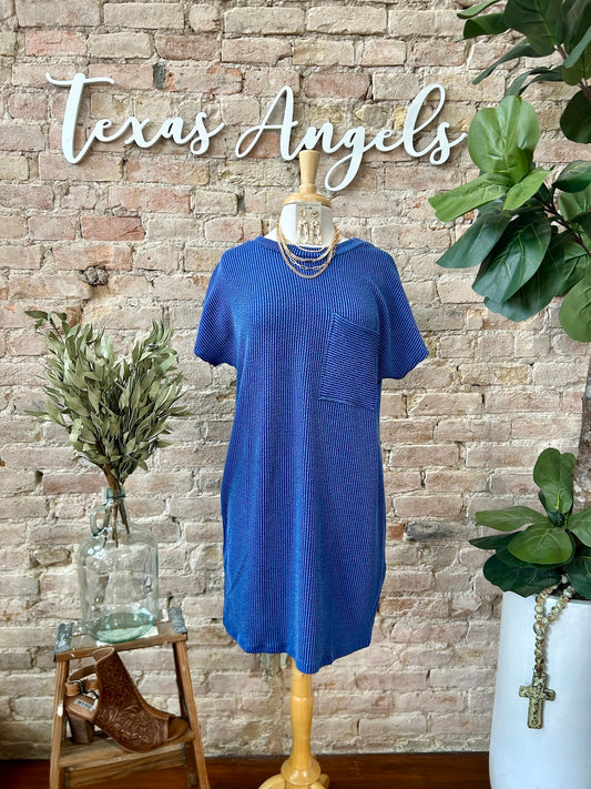 Date Night Royal Blue Dress