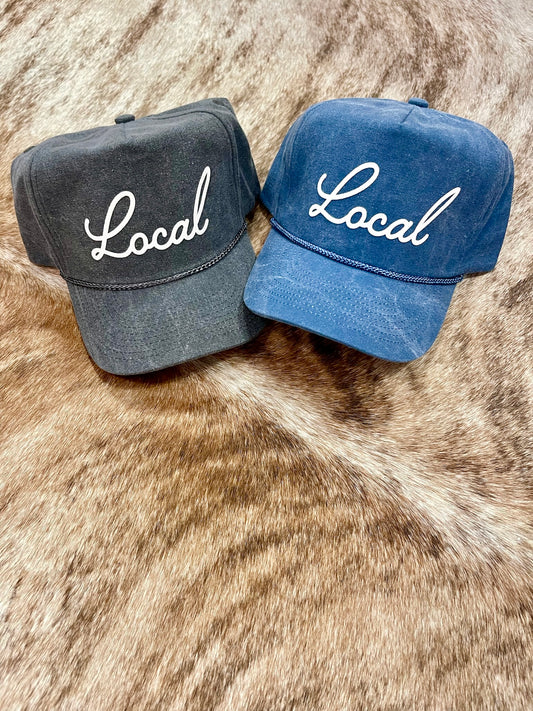 Blue Local Trucker Cap