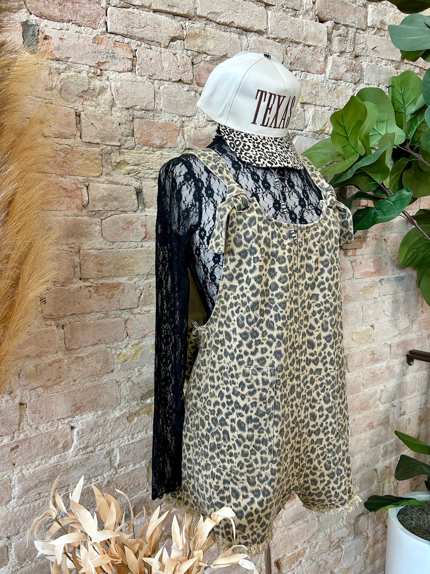 Wild At Heart Leopard Print Romper