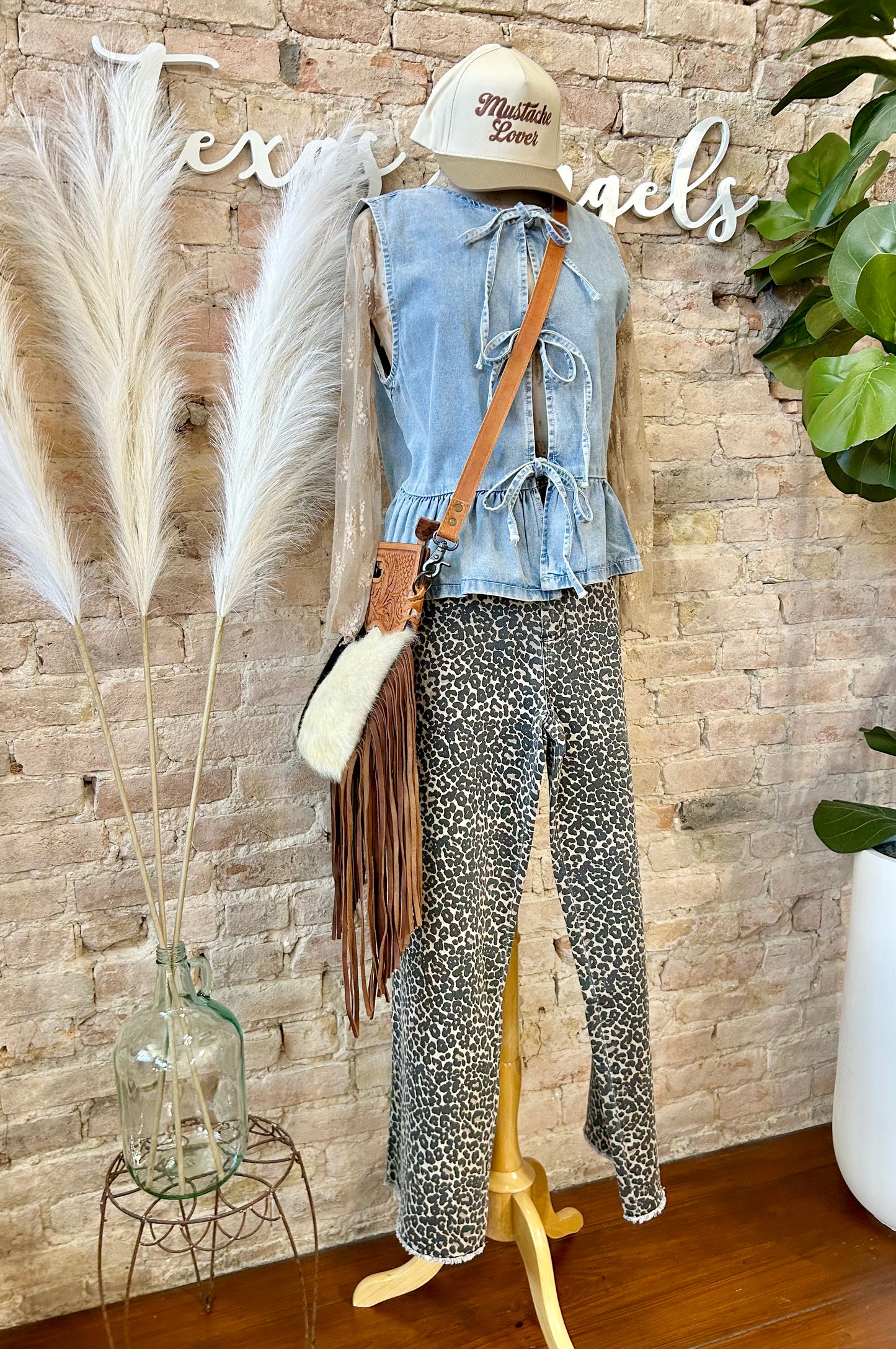 After Party Leopard Print Pants