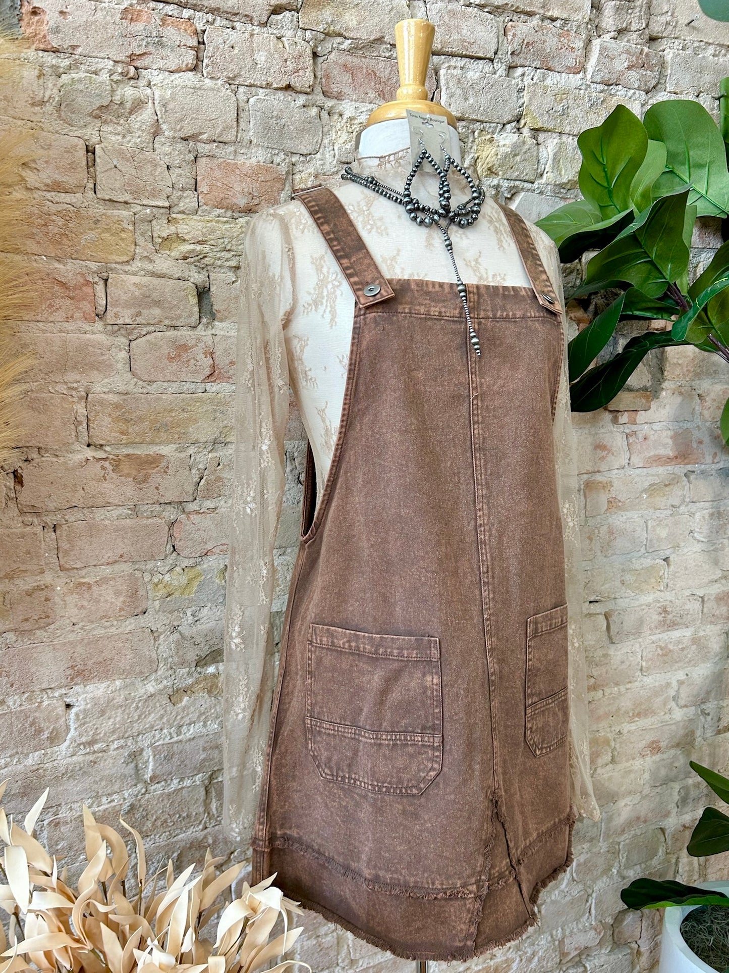 Born For This Brown Dress