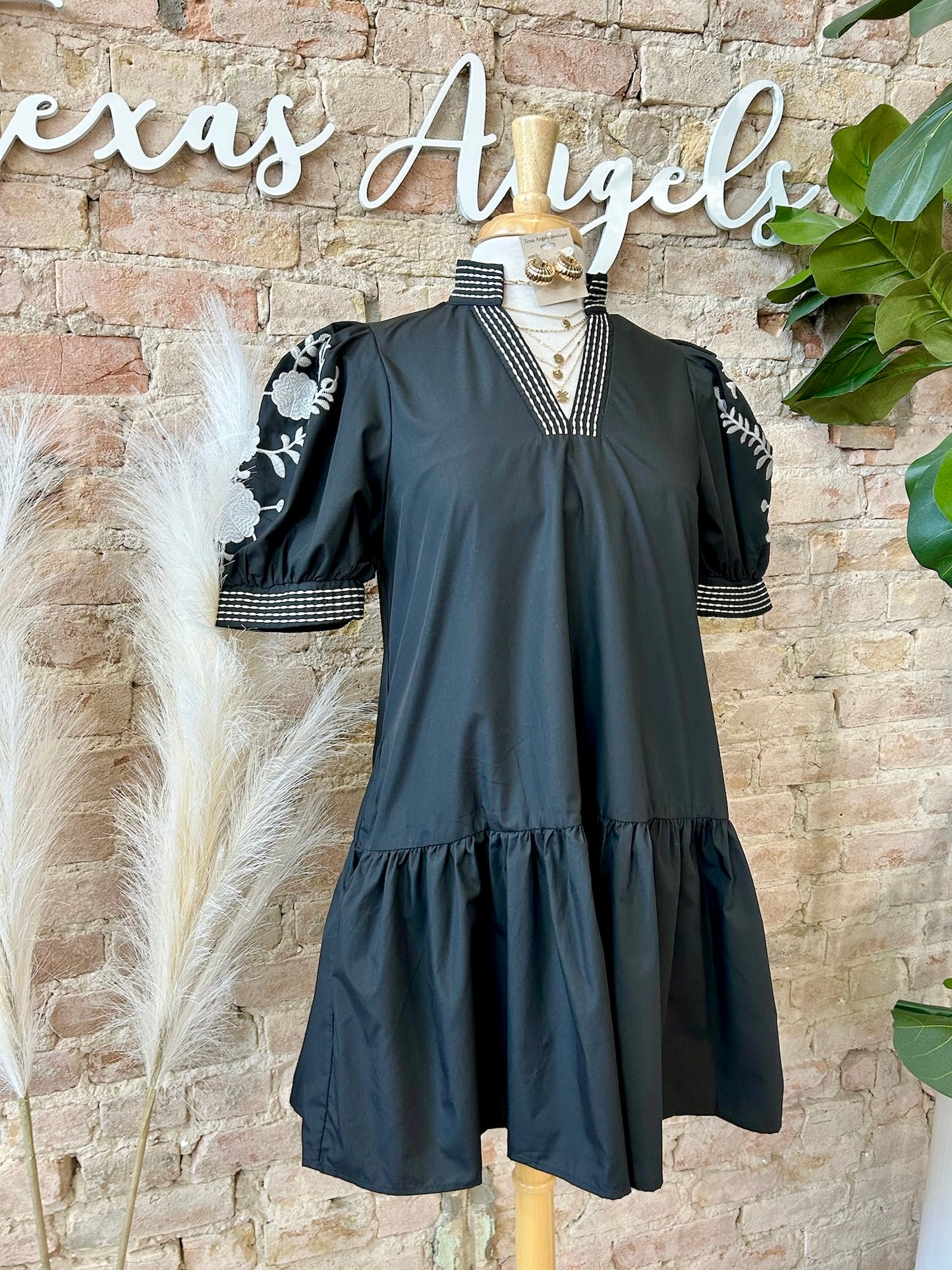 Bring The Bottle Black Dress