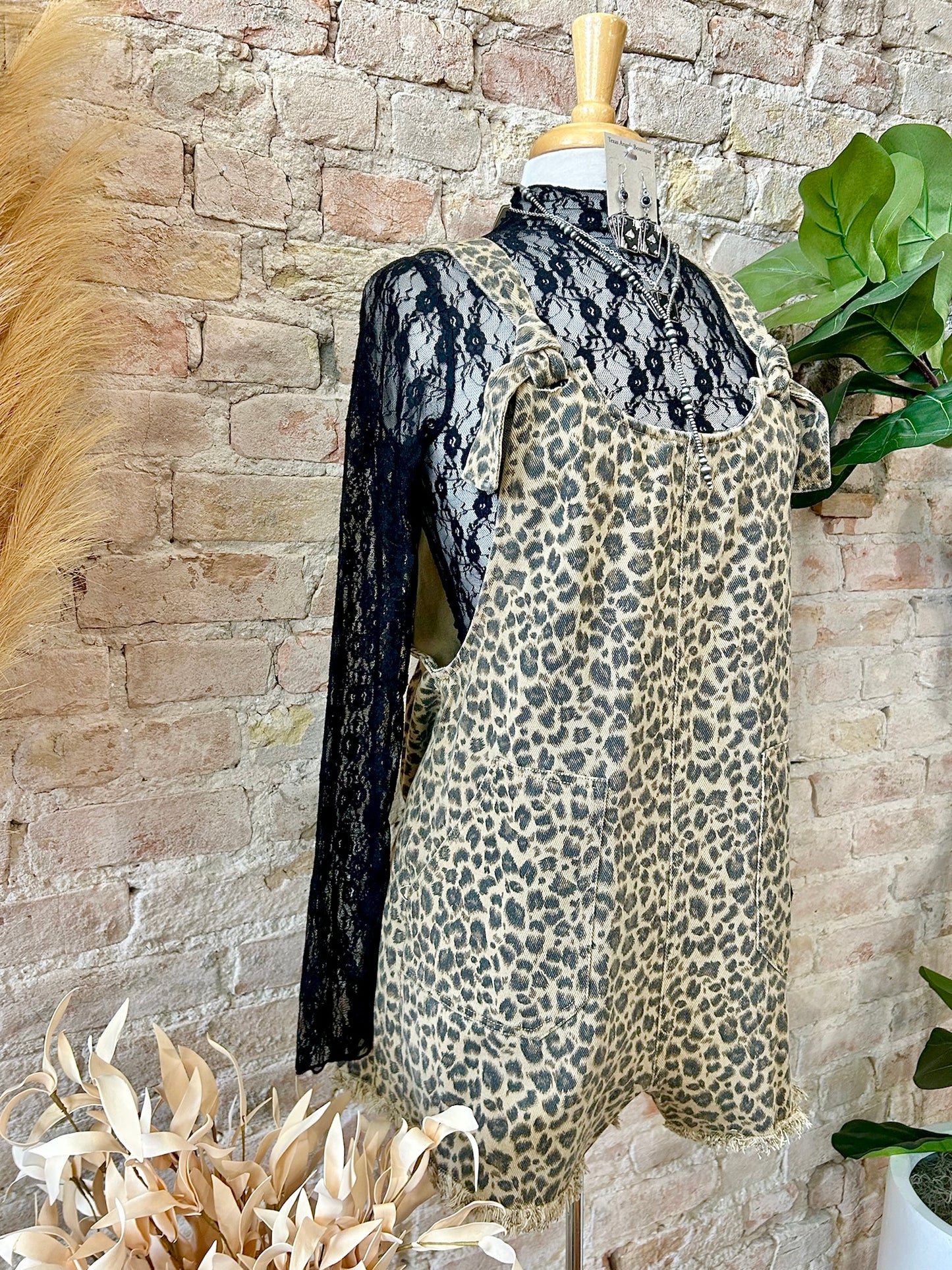 Wild At Heart Leopard Print Romper