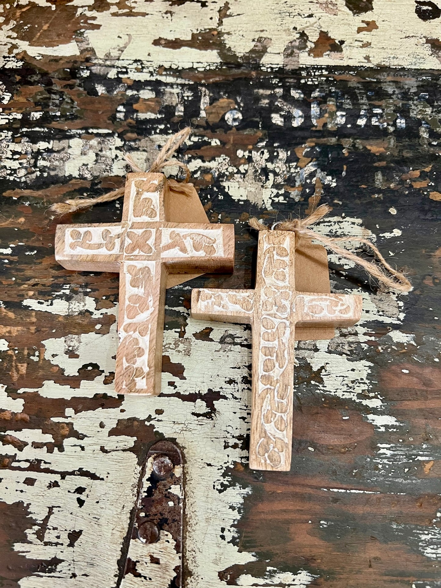 Wooden Cross Decor