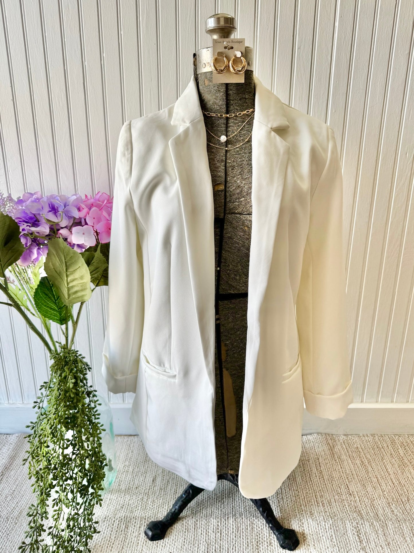 Boss Babe Ivory Blazer