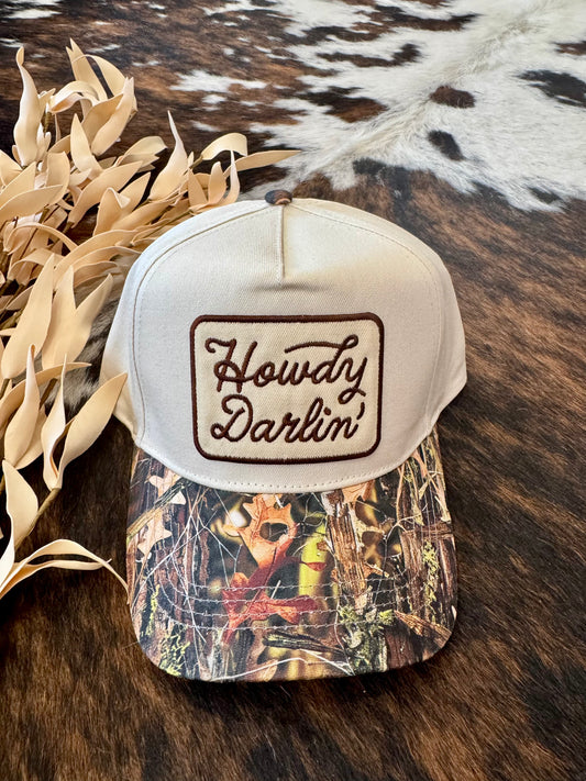 Howdy Darlin' Camo Trucker Hat