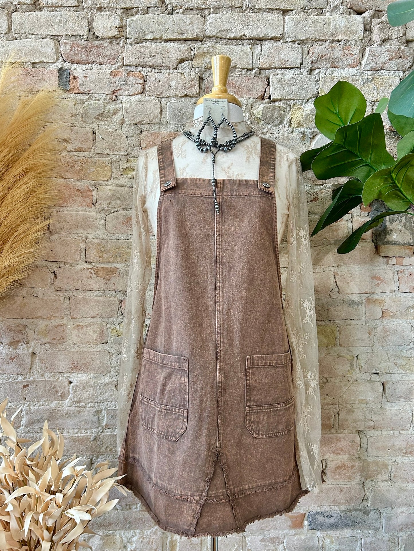 Born For This Brown Dress