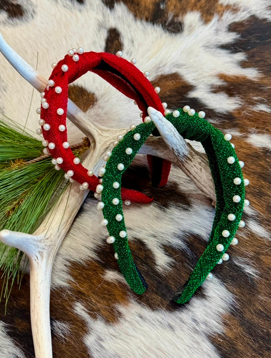 Pearl Beaded Headbands