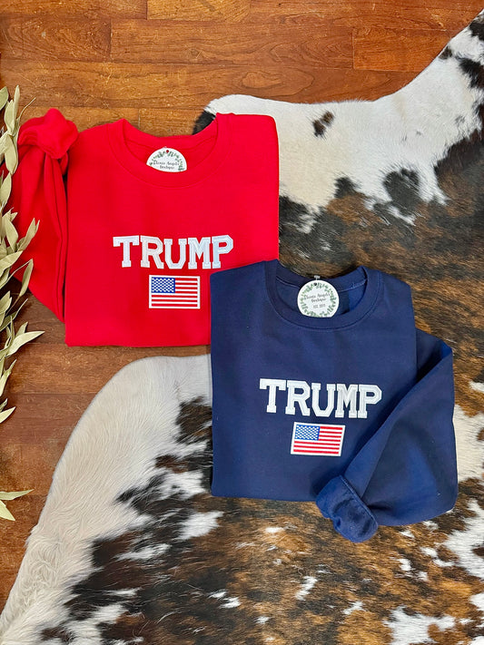 RESTOCK Red Trump Sweatshirt