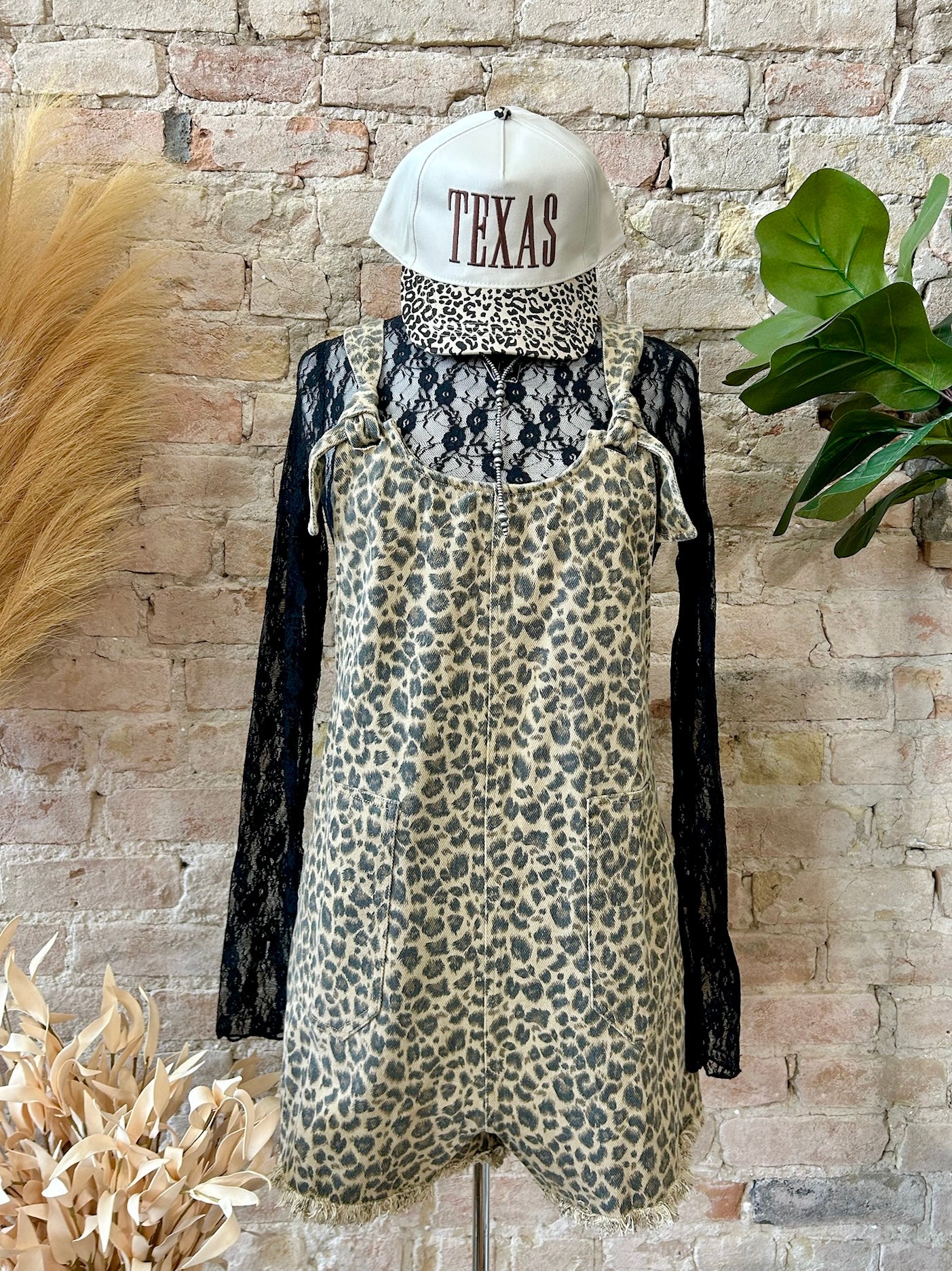 Wild At Heart Leopard Print Romper