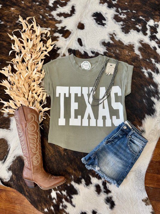 The Olive Texas Tee