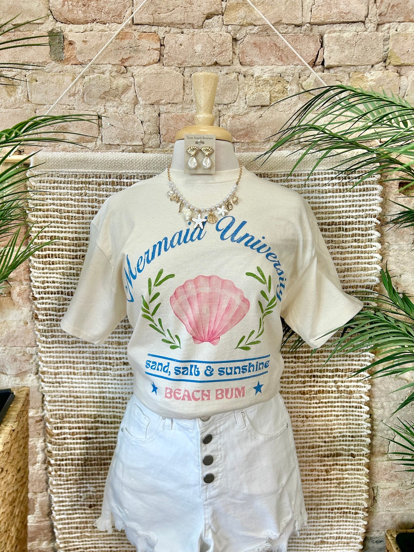 Mermaid University Graphic Tee