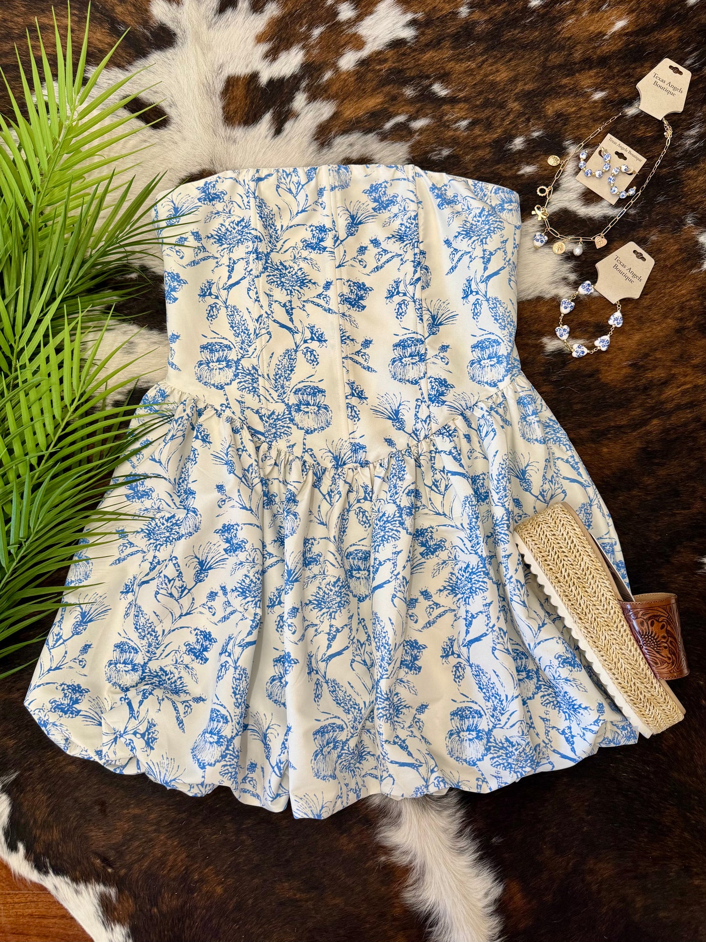 Don’t Be Fooled Blue Floral Dress