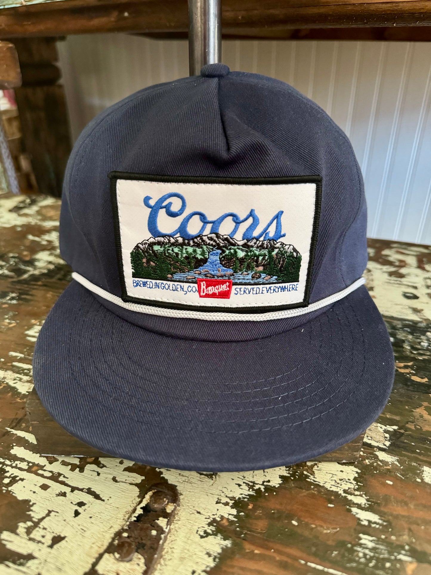 Navy Coors Trucker Hat