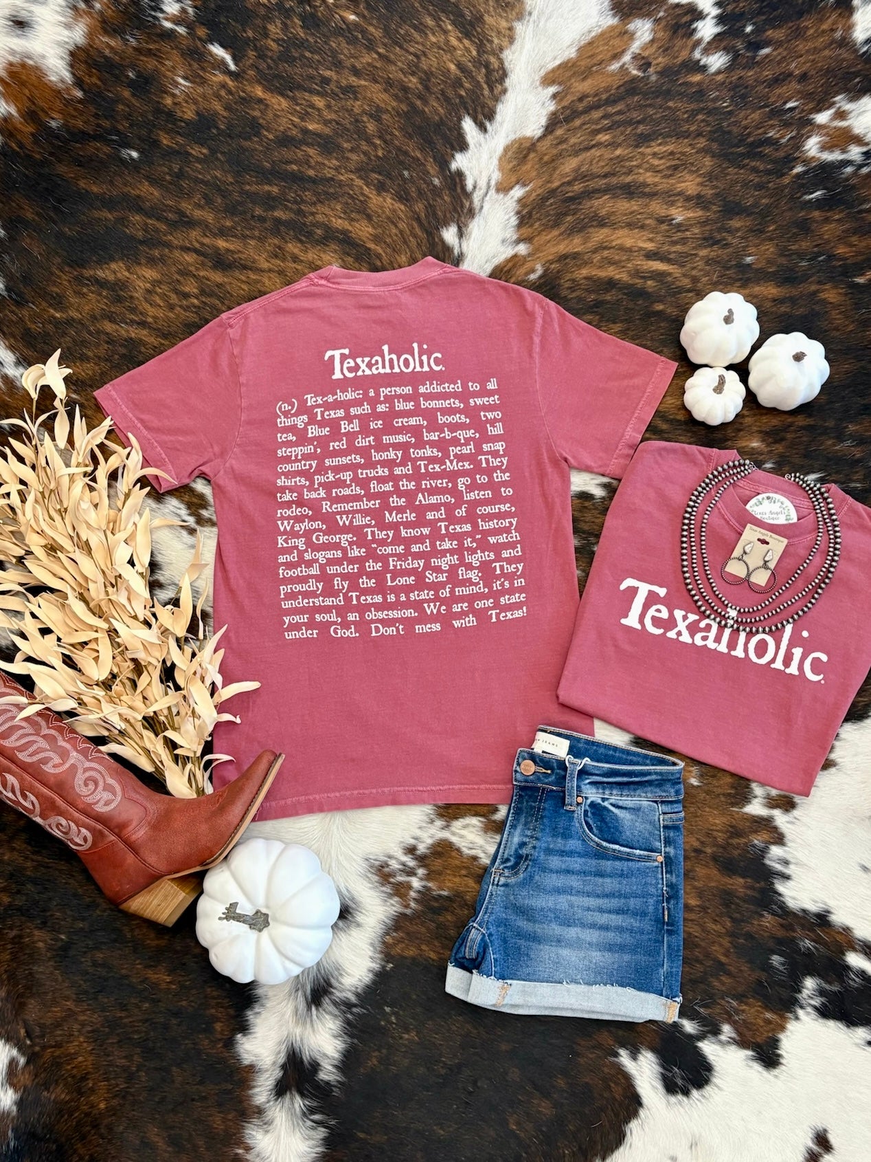 Rust Texaholic Graphic Tee